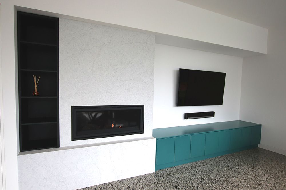 Custom TV and entertainment unit
